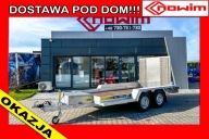 Przyczepa do transportu minikoparki budowlana laweta pod koparkę TPM35