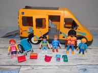 b11 PLAYMOBIL 9419 autobus szkolny wózek dzieci