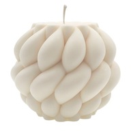 Świeca sojowa dekoracyjna Włóczka Duża – ręcznie robiona | Nuvia Soy