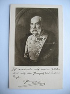 AUSTRO-WĘGRY CESARZ FRANCISZEK JÓZEF I przedwojenna POCZTÓWKA