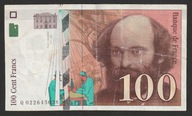Francja 100 franków 1997 - Q - Paul Cezanne