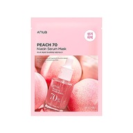 ANUA Peach 70 Niacin Serum Mask - maska rozjaśniająco-ujędrniająca