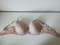 Śliczny biustonosz beżowy George UK 42F EUR 95F