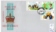 Falklandy 27 , nr 249/ 51 , komplet , FDC