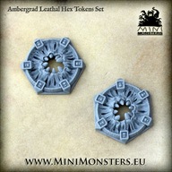 AMBERGRAD LEATHAL HEX TOKENS 2 szt - tokeny do Underworlds
