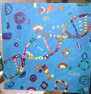 Obraz "DNA" - temat przewodni WOŚP 2026