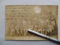 AUSTRO-WĘGRY OFICEROWIE SZABLE TEMBLAKI ODZNACZENIA 1916 FOTOGRAFIA przedw.