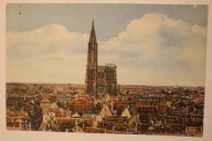 STRASSBURG. Gesamtansicht, ALZACJA - FRANCJA, CZYSTA, STARA