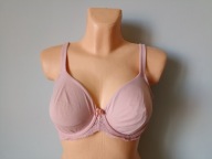 Śliczny markowy biustonosz BOOHOO EUR 75DD pudrowy