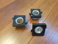 Oprawa wpuszczana oczko do sufitu SZKŁO żarówka 35mm CENA = 3szt. (1)