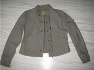 NY LAUNDRY bluza ramoneska khaki cotton 10