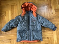 KURTKA dla DZIECKA 110 cm ZIMA PUCH CIEPŁA KAPTUR