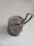 Rosja stary podstakannik filigranowy