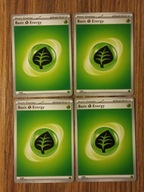 4szt. Karta energii Grass Pokemon TCG Basic Energy Trawa energia 001