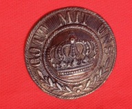 ORYGINALNA MOSIĘŻNA NAKŁADKA NA KLAMRĘ PRUSKĄ I WOJNA ŚWIATOWA