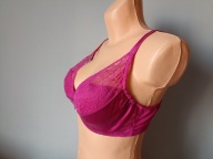 Śliczny biustonosz M&S 6460 UK 36D EUR 80D 6% silk