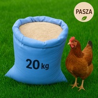 ŚRUTA PSZENNA DROBNA 20kg zbiór 2025 - pasza dla drobiu, trzody i bydła