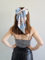 Kokarda do włosów zapinana na klamrę