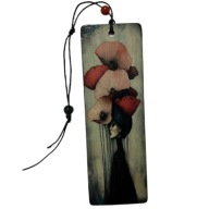 Zakładka do książki kapelusz z maków - aukcja charytatywna