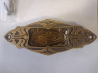 Uchwyt mosiężny wpuszczany "Muszelka"