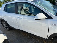Kia Stonic 2017 - drzwi prawy przód przednie prawe białe igla w kolor