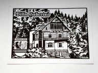 SREBRNA GÓRA - Willa Hubertus - pocztówka