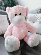 Smiki Miś Pluszowy Pluszak Maskotka Przytulanka Różowy Walentynki 50cm