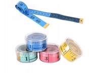 Miara krawiecka dwustronna zwijana 150 cm mix kolorów etui