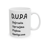 KUBEK Z HUMOREM DUPA DLA KOBIETY DLA NIEJ NA PREZENT