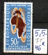 Republika Środkowej Afryki 7 T , nr 46 , komplet