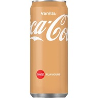 Napój gazowany Coca Cola VANILIA waniliowa 330ml ORIGINAL PUSZKA SZWEDZKA