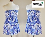 PAPAYA hippie FOLK bluzka TUNIKA bawełna 38/40