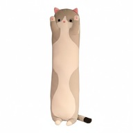 MASKOTKA PLUSZAK 70 CM DŁUGI KOT PODUSZKA UROCZY PODUSZKA CUTE MIĘKKI