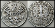 MNP - POLSKA PRL 2 Złote 1959 # P216b # st 3-