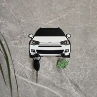 Wieszak na klucze Citroen C5 - Różne kolory półka samochód personalizowany