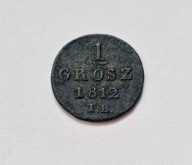 1 GROSZ 1812 , KSIĘSTWO WARSZAWSKIE - 281