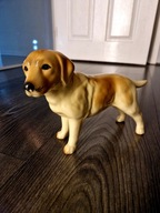CERAMICZNA FIGURKA PSA LABRADOR SYGNOWANY