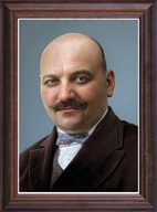 Obraz Łukasz Siemiątkowski portret w drewnianej ramie ze szkłem