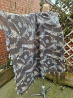 Pieces apaszka chustka chusta szal szalik sarong frędzle zebra 102x105cm