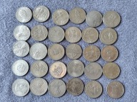 Zestaw 30 Monet okolicznościowych PRL 1971 r. - 1990 r. Różne stany