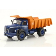 BERLIET GLM 10 blue orange 1953 1/43 Altaya ER001A