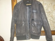 KURTKA MĘSKA -DIESEL-BOMBERKA -PILOTKA -R-M-SKÓRA NATURALNA -WARTO.CIEPŁA.