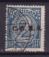 1920 Górny Śląsk urzędowe z nadrukiem CGHS Fi U19 gw.Gruber