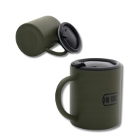 KUBEK TERMICZNY TURYSTYCZNY M-TAC 280ML Z POKRYWKĄ – OLIVE
