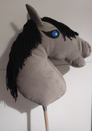 Hobby horse -koń na kiju, duży format -A3 -Hobby horse