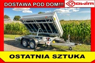 Duża Wywrotka Kiper 3,0T Przyczepa Dwuosiowa z Hamulcem Budowlana 3 Stronna