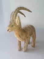 STARA MASKOTKA STEIFF KOZICA GÓRSKA VINTAGE