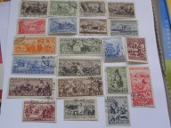 ZSRR - Narody Kraju Rad - etnografia - Mi. 429-49 kasowane