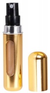 Atomizer aluminiowy do perfum, podróżna mini butelka 5ml - kolor złoty