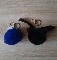 Zawieszki / puchate breloki / NOWE / 2 szt.